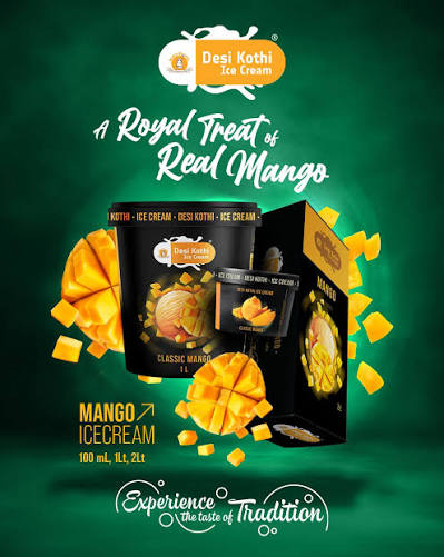 DESI KOTHI CLASSIC MANGO ICECREAM
