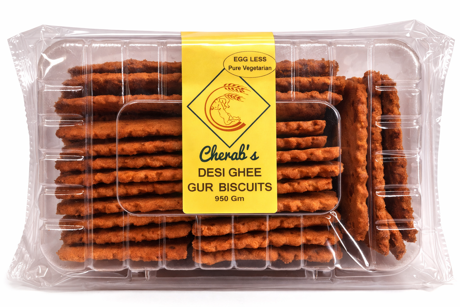 Cherab's Gur (Jaggery) Cookies 950 g