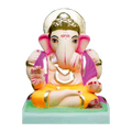 Eco-Friendly Clay Ganesh Idol 6 Inch – EF01 (Pick Up Only)