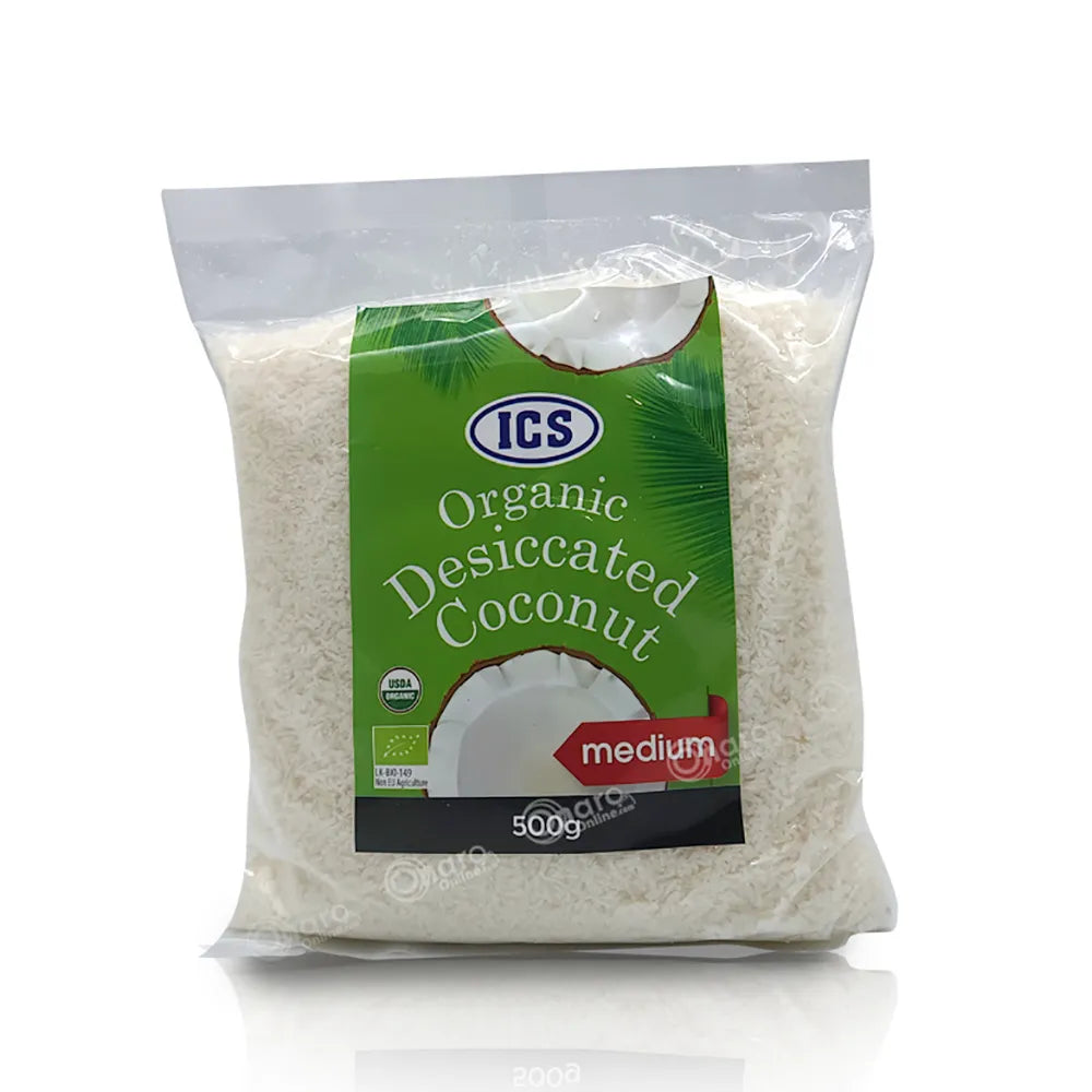 ORGANIC SHIREDED COCONUT ICS 250 GM