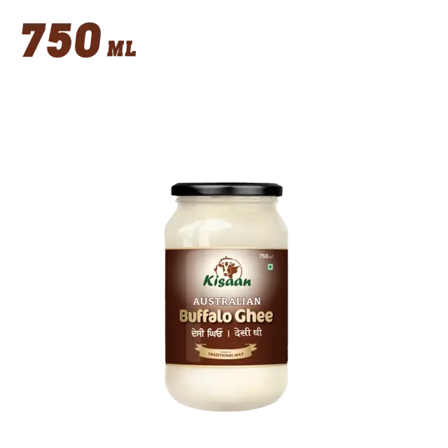 KISAAN BUFFALO GHEE 750 ML