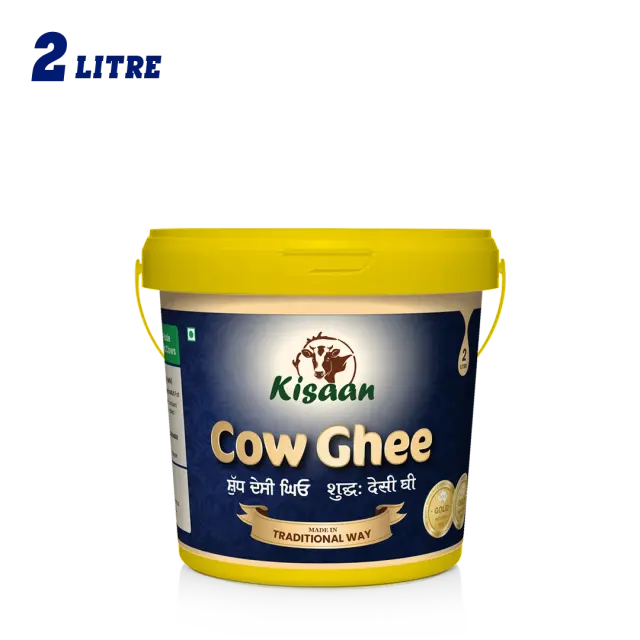 KISAAN COW GHEE 2 LITRE