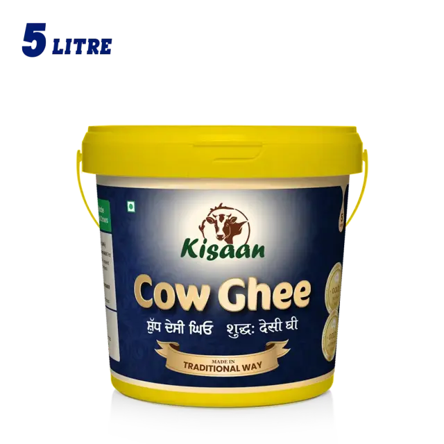 Kisaan Desi Cow Ghee 5 L