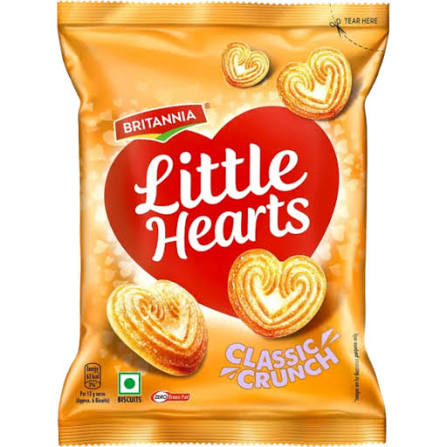 LITTLE HEARTS BISCUITS 75 GM
