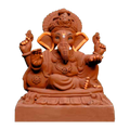 Red Soil Ganesh Idol 12 Inch – RS168 (Pick up only)