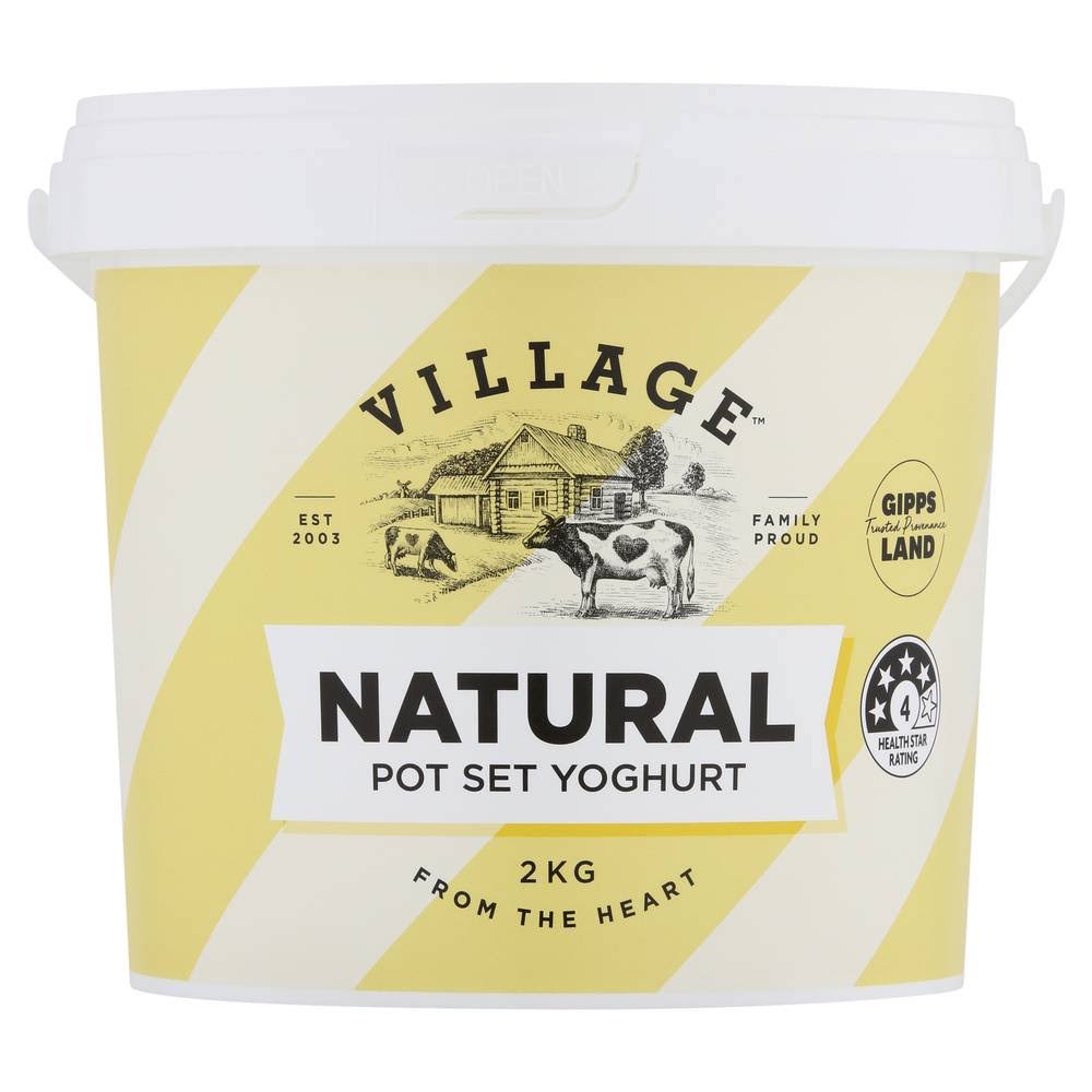 Village Natural Pot Yoghurt