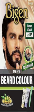 Bigen Men's Beard Colour Brown-Black B102