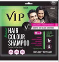 VIP Natural Hair Colour Shampoo Black 40ml