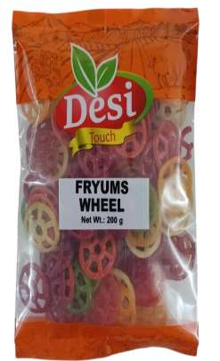 Desi Touch Fryums Wheel 200g
