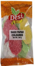 Desi Touch Sago Papad Coloured 200g