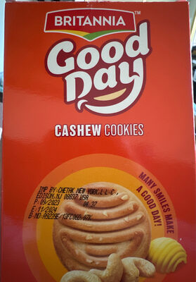 GOODAY CASHEW COOKIES 231 GM