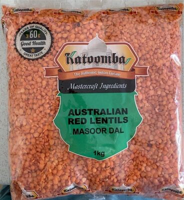 RED LENTILS SPLIT 1 KG KATOOMBA