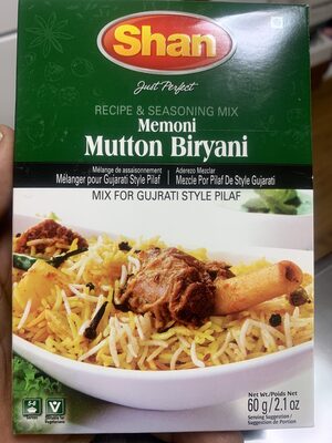 Memoni Biryani 60g/ Shan