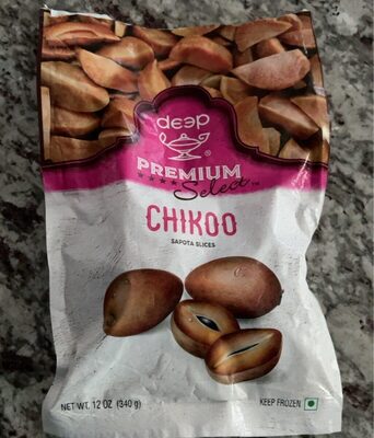 Deep IQF Chikoo Slices 340g