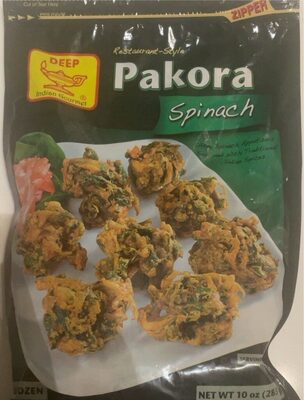 DEEP FR SPINACH PAKORA 283 GM