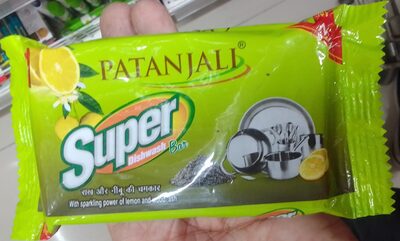 PATANJALI SUPER DISHWASH BAR 145 GM