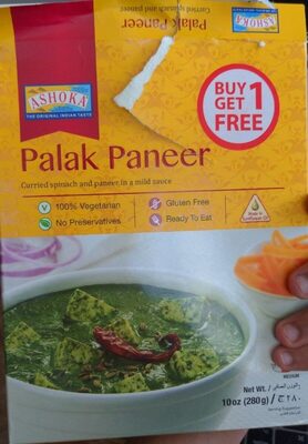 PALAK PANEER ASHOKA