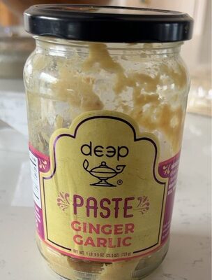 Deep garlic and ginger paste