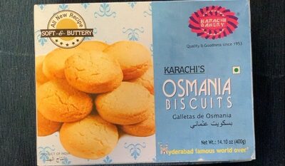 KARACHI OSMANIA BISCUITS 400 GM
