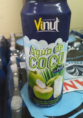 Coc Water With Pulp 490ml Can