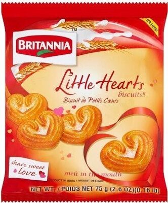 LITTLE HEARTS BISCUITS 75 GM