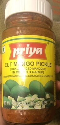 PRIYA CUT MANGO GAR PICKLE 300 GM