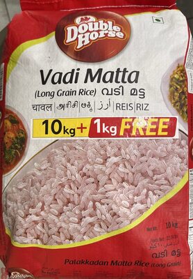 Vadi Matta Rice 10kg Double Horse