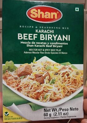 Karachi Beef Biryani /Shan 60g