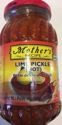 Mothers Lime Pickle Hot 500gm