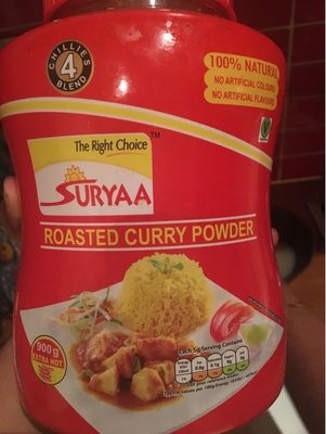 SURYAA ROASTED CURRY POWDER EXTRA HOT
