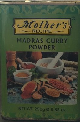 Mothers Madras Curry Powder Tins 250gm